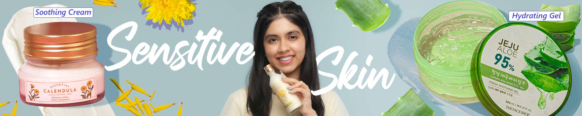 Sensitive Skin Type Banner