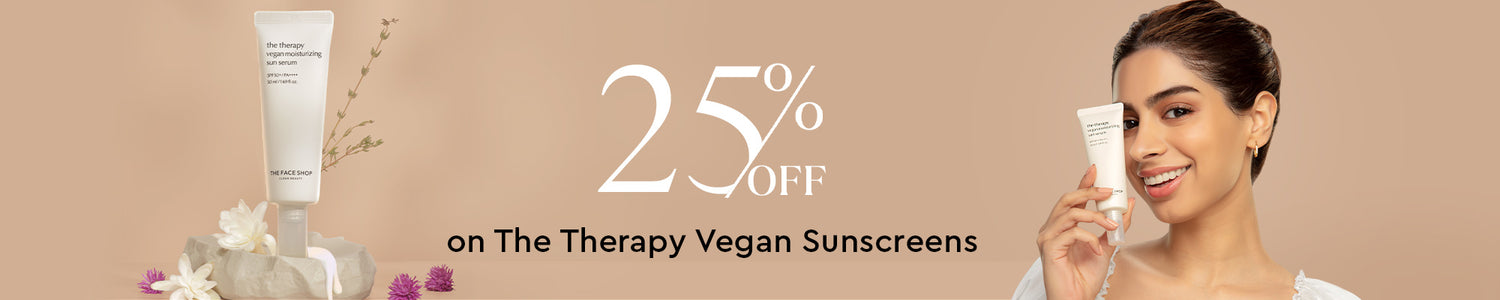 The Therapy Vegan Sunscreens
