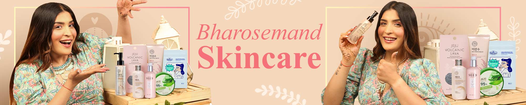 Bharosemand skincare Banner