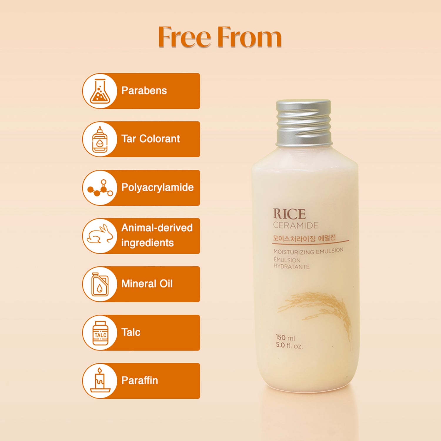 Rice & Ceramide Moisturizing Emulsion 150ml