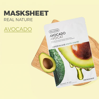 Real Nature Avocado Face Mask 20g