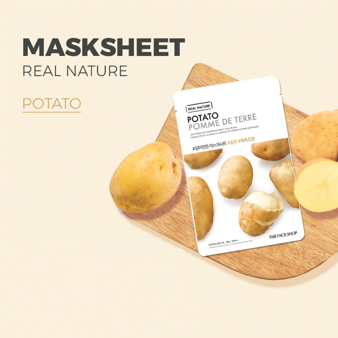 Real Nature Potato Face Mask 20g