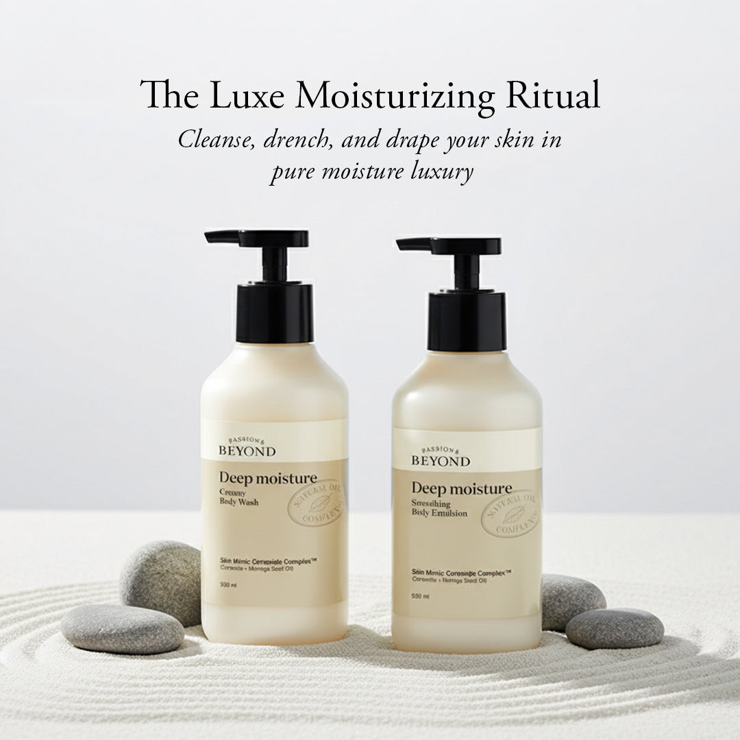 Luxury Ceramides Bath &amp; Body Care Set, Body Wash &amp; Lotion For Restoring Skin Barrier &amp; Deep Nourishment