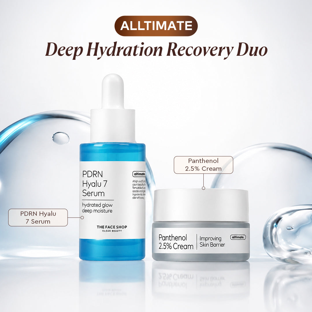 Alltimate Deep Hydration Recovery Duo With PDRN Serum &amp; Panthenol Cream