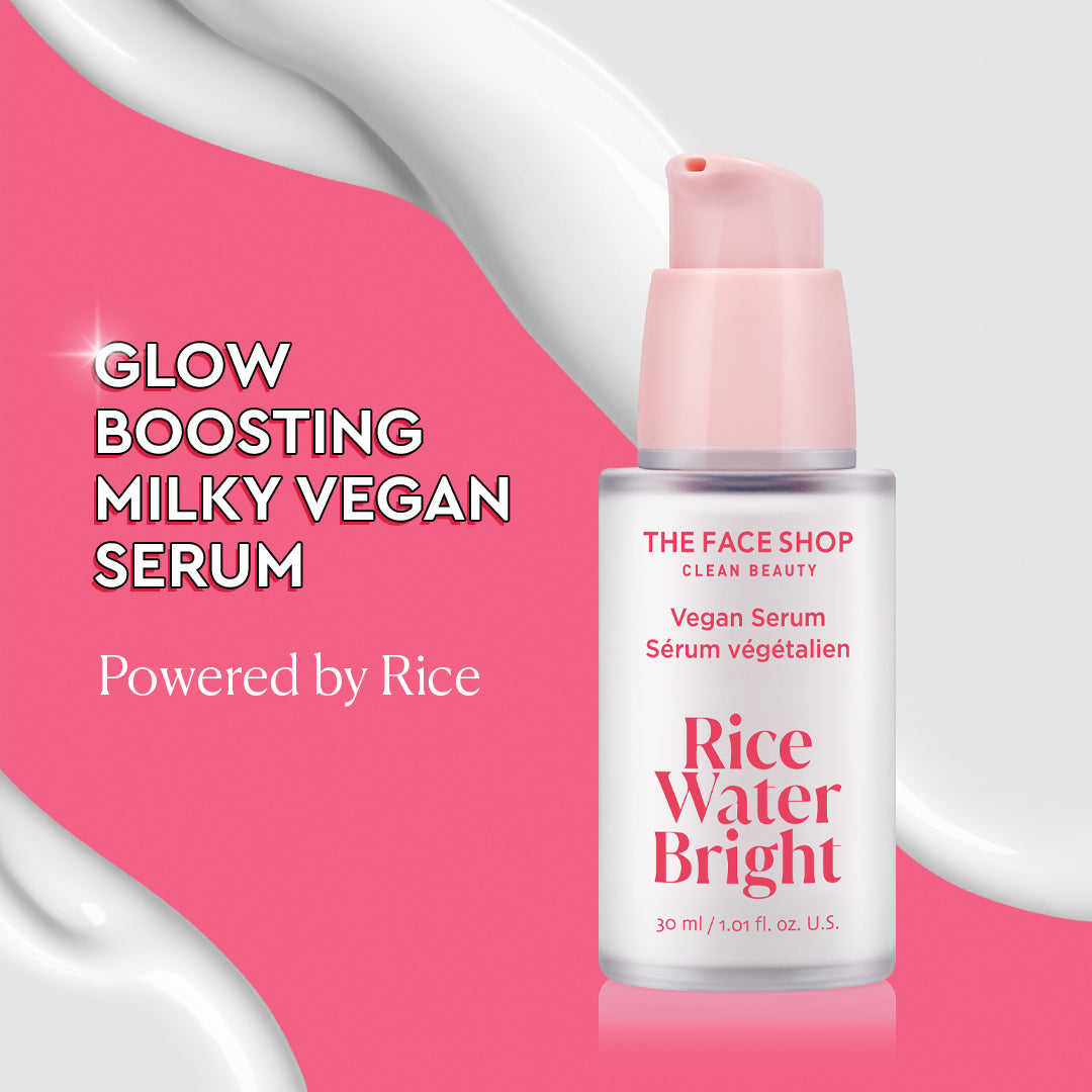 The Face Shop Rice Water Bright Vegan Serum (30ml)