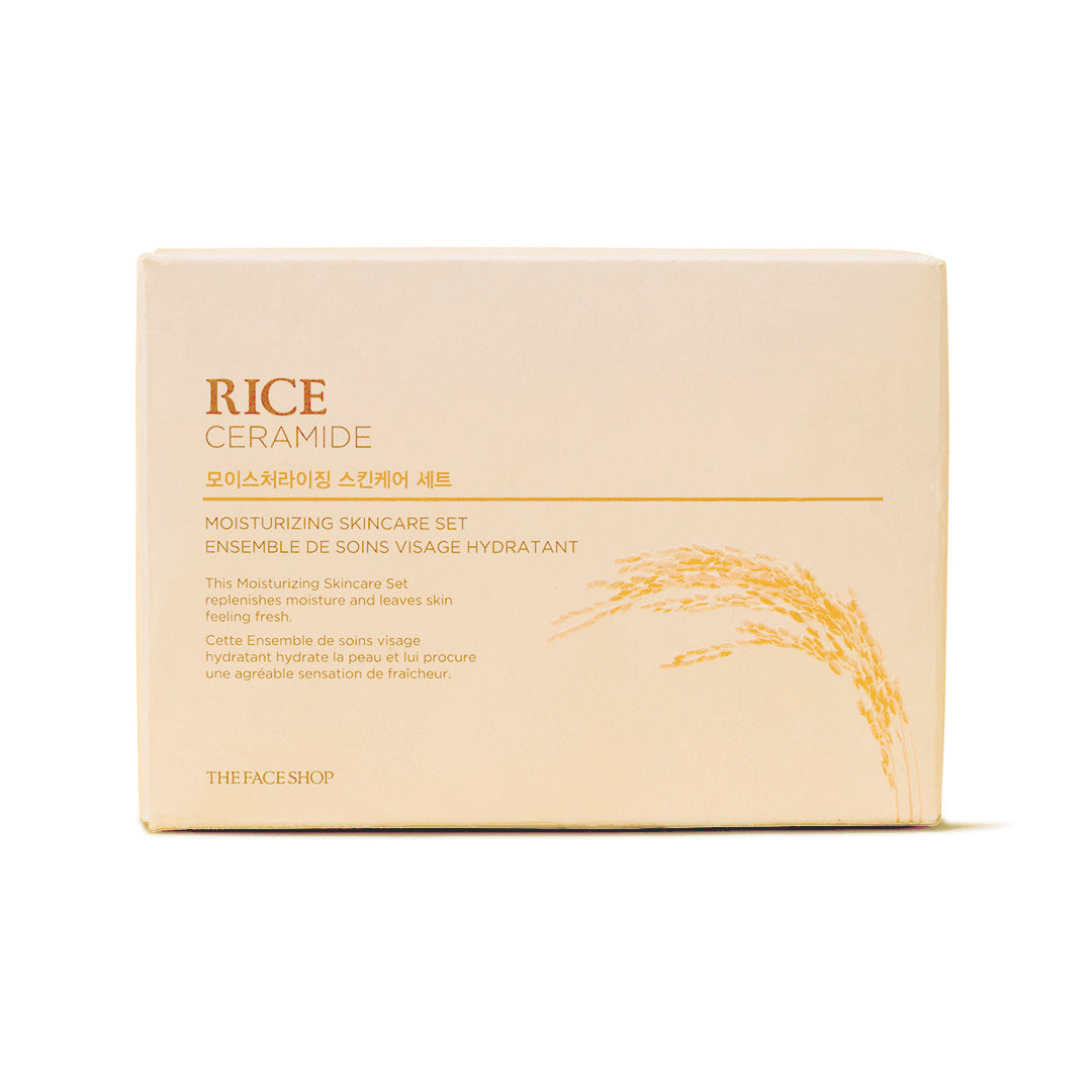 Rice &amp; Ceramide Moisturizing  Skincare kit