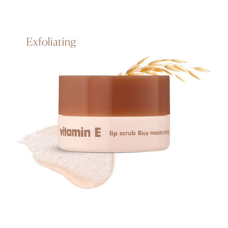 Vitamin E lip scrub Rice