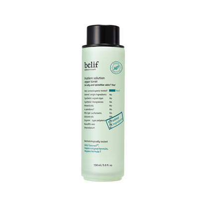 belif problem solution vegan toner 150ml