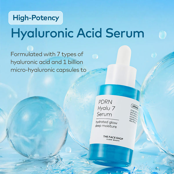 Alltimate PDRN Deep Hydration Serum with 7 Types of Hyaluronic Acid for Plump & Firm Skin 30ml