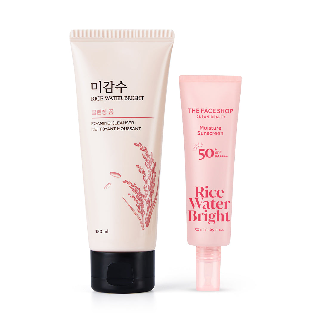 Rice Water Bright Cleanse &amp; Protect Duo