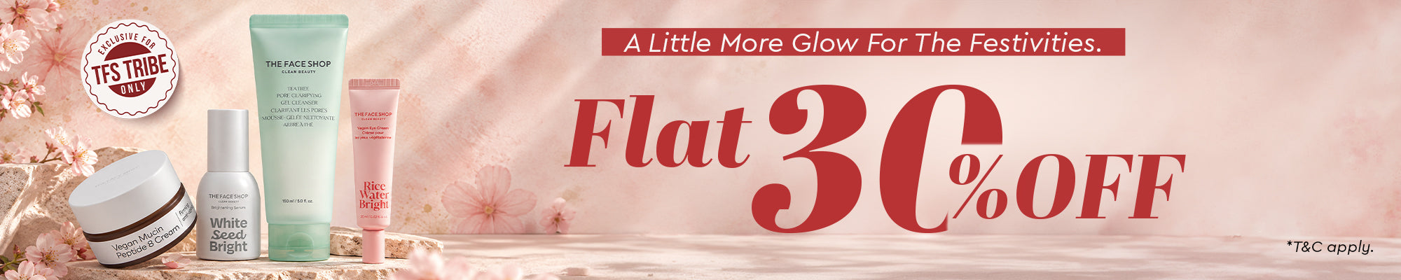 Flat 30% off Banner