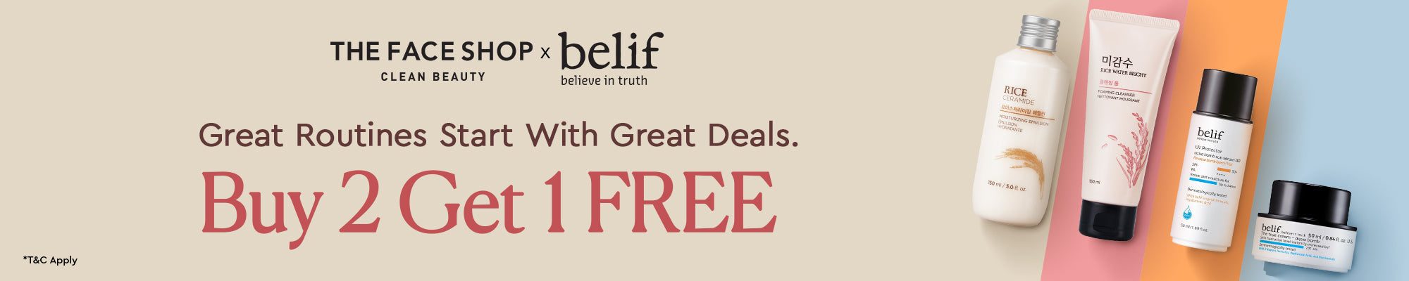 Buy 2 Get 1 Free Banner