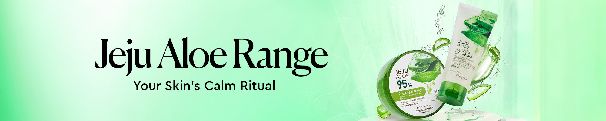 Jeju Aloe Banner