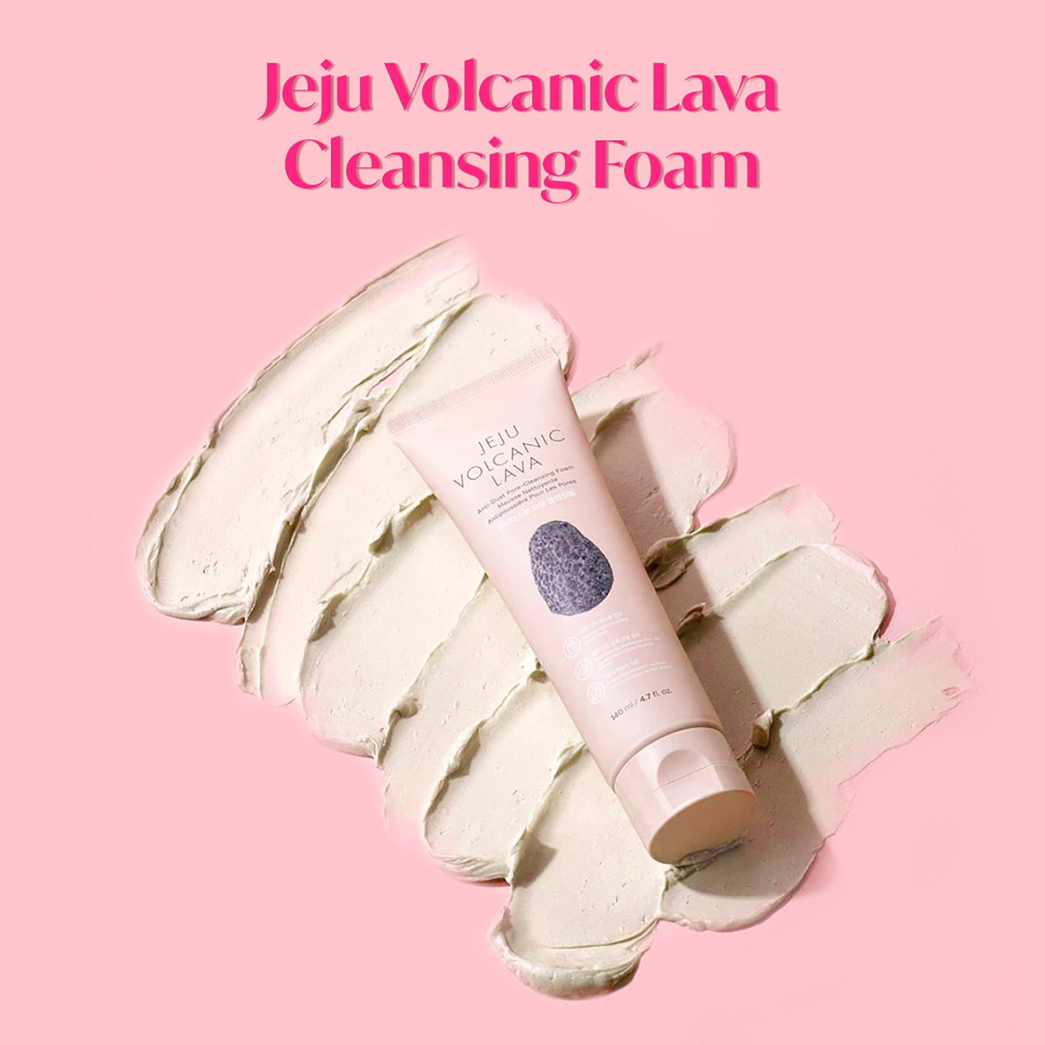 Jeju Volcanic Lava Cleansing Foam 140ml