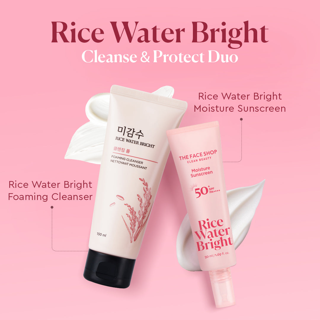 Rice Water Bright Cleanse &amp; Protect Duo