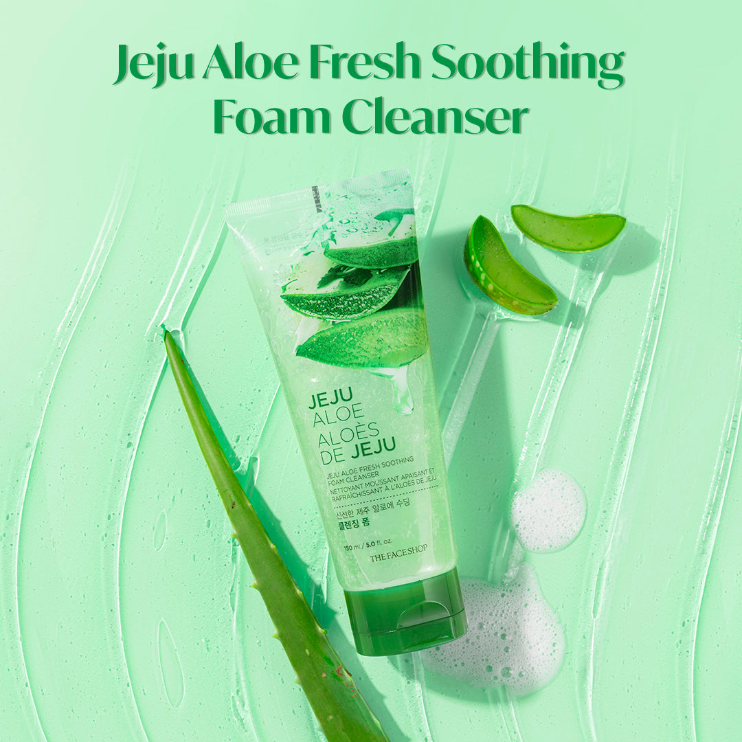 Jeju Aloe Fresh Soothing Cleansing Foam