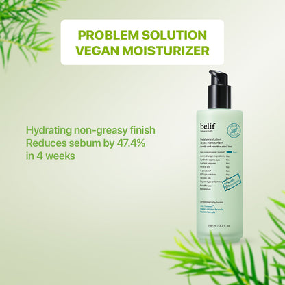 belif problem solution vegan moisturizer 100ml