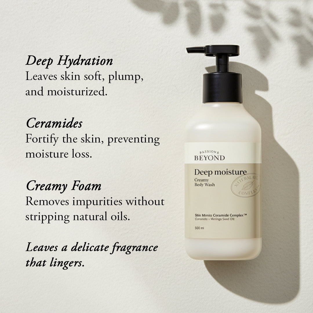 Luxury Ceramides Bath &amp; Body Care Set, Body Wash &amp; Lotion For Restoring Skin Barrier &amp; Deep Nourishment