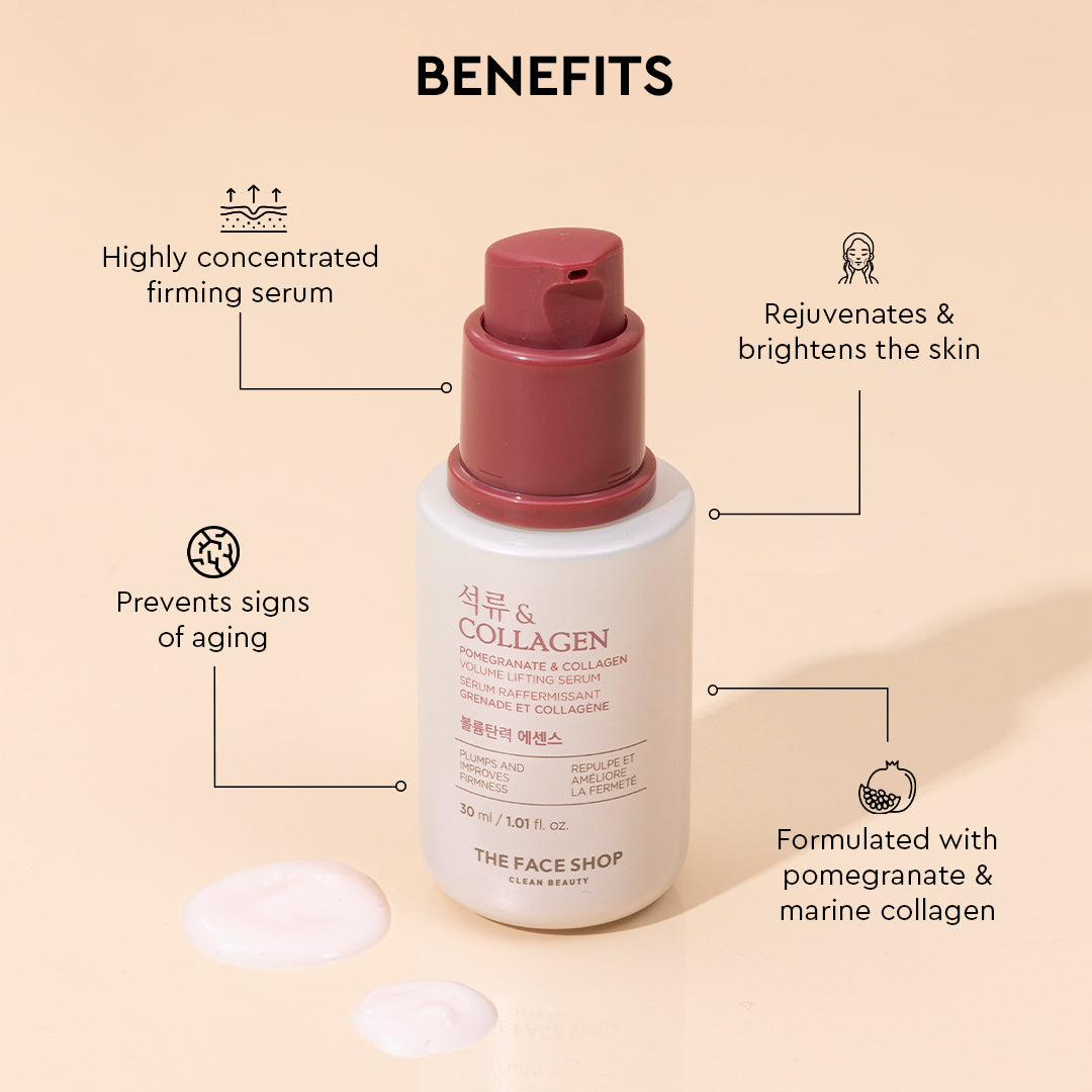 Pomegranate &amp; Collagen Volume Lifting Serum 30ml