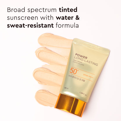 Power Long-Lasting Suncream SPF50+ Pa+++ 50ml