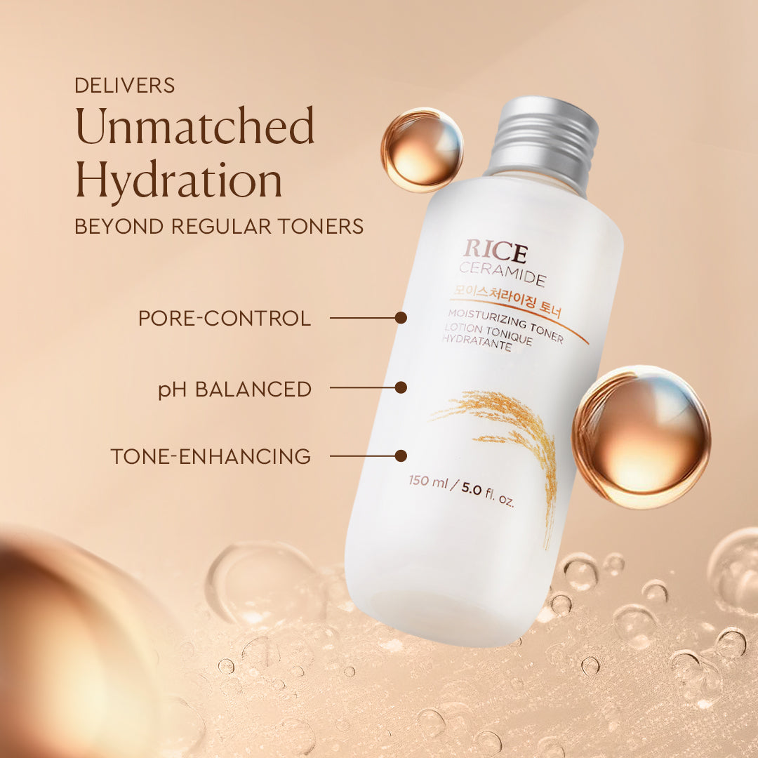 Ceramide & Rice Moisturizing Toner 150ml
