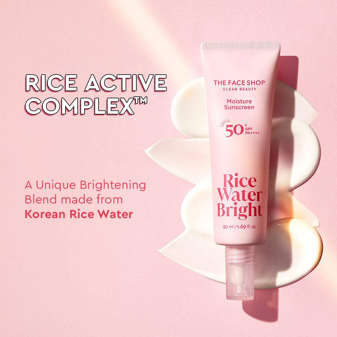 The Face Shop Rice Water Bright Moisture Sunscreen SPF50+ PA++++