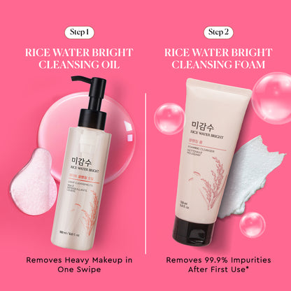 Rice Water Bright 2-Step Double Cleansing Kit