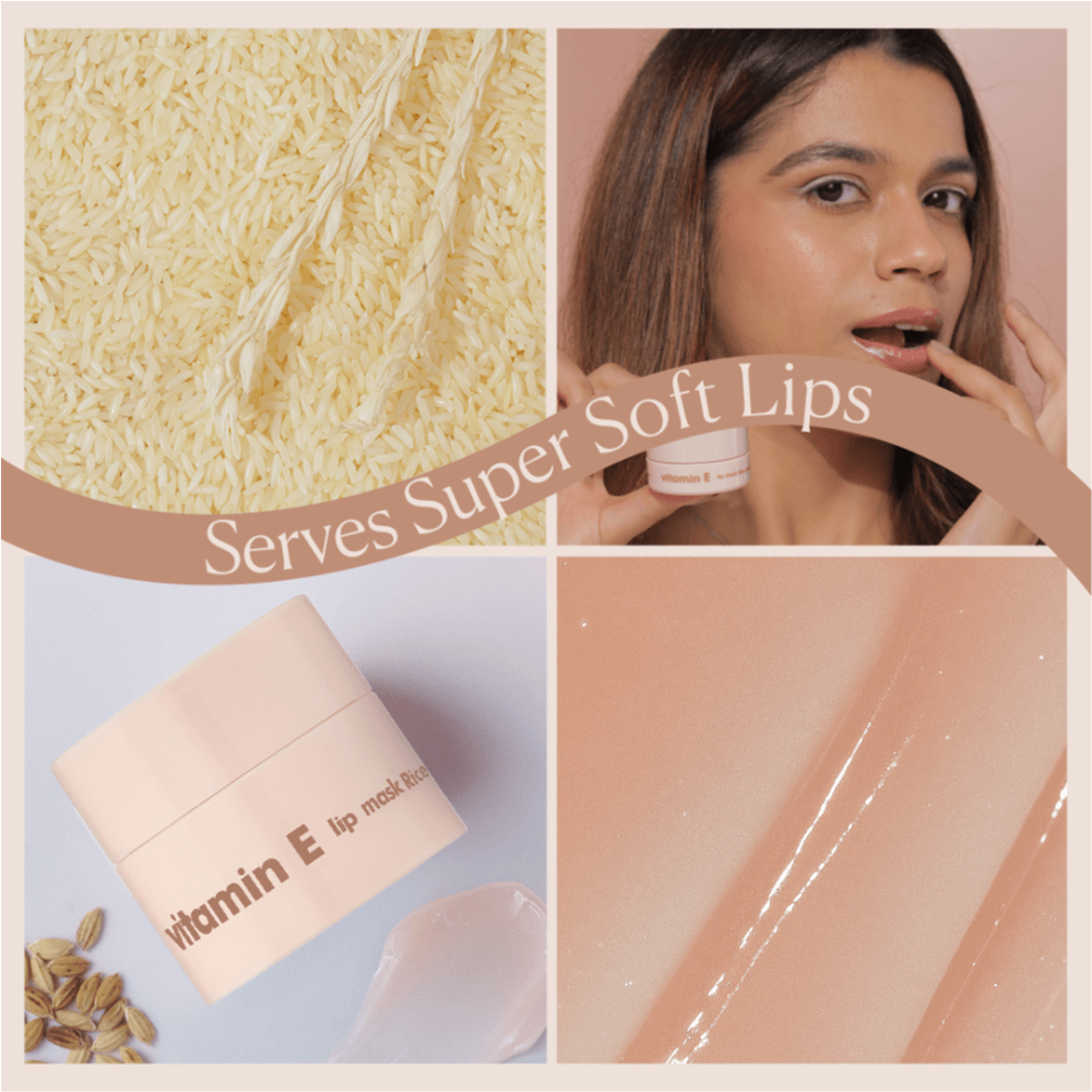 Vitamin E lip mask Rice (mini)
