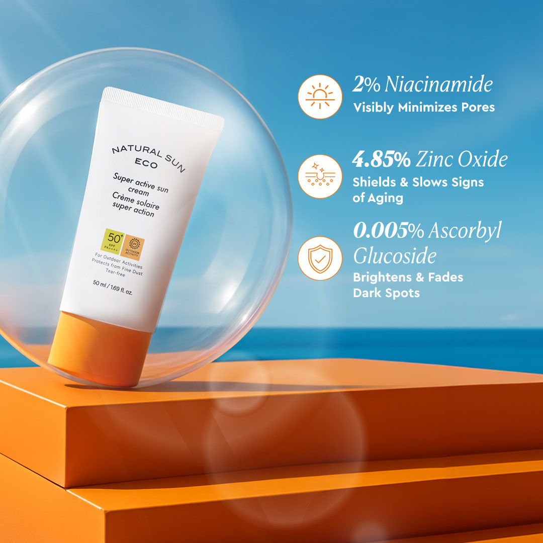 Naturalsun Eco Super Active Sun Cream 50ml