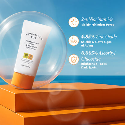 Naturalsun Eco Super Active Sun Cream(50ml)