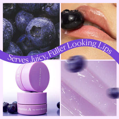Vitamin A lip mask Blueberry (14g)