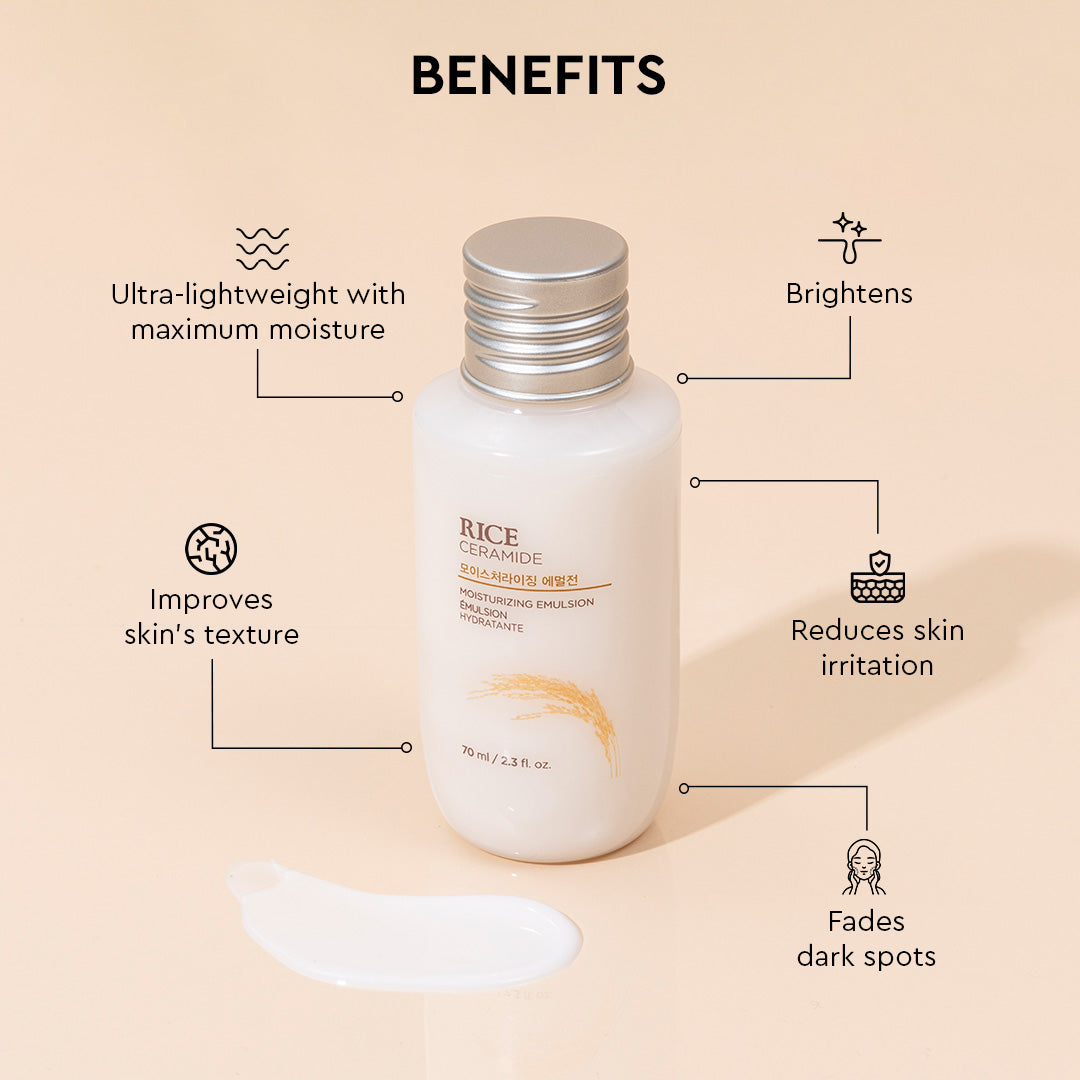 Rice &amp; Ceramide Moisturizing Emulsion 70ml