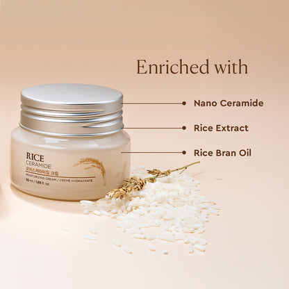 Rice &amp; Ceramide Moisturizing Cream 50ml