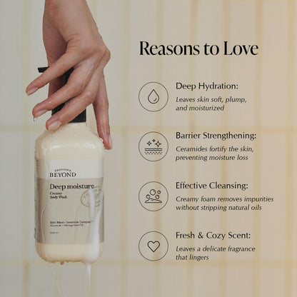 Ceramide Infused Body Wash, For Restoring Skin Barrier &amp; Deep Nourishment 500ml