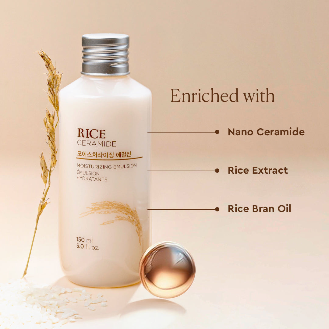 Ceramide &amp; Rice Moisturizing Emulsion (150ml)