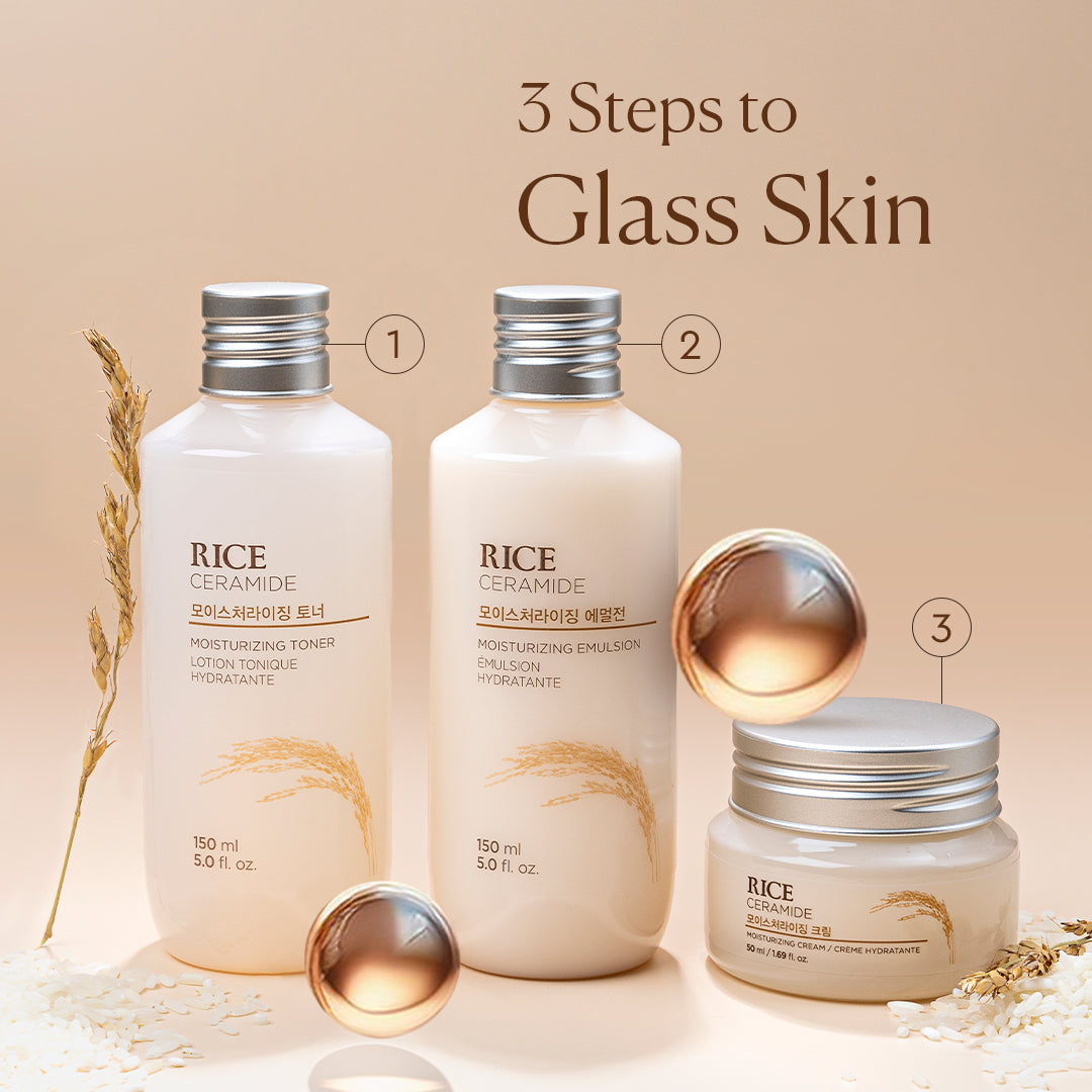 2 Step Ceramide &amp; Rice Moisturizing Combo 150ml