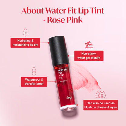 Water Fit Lip Tint - Rose Pink