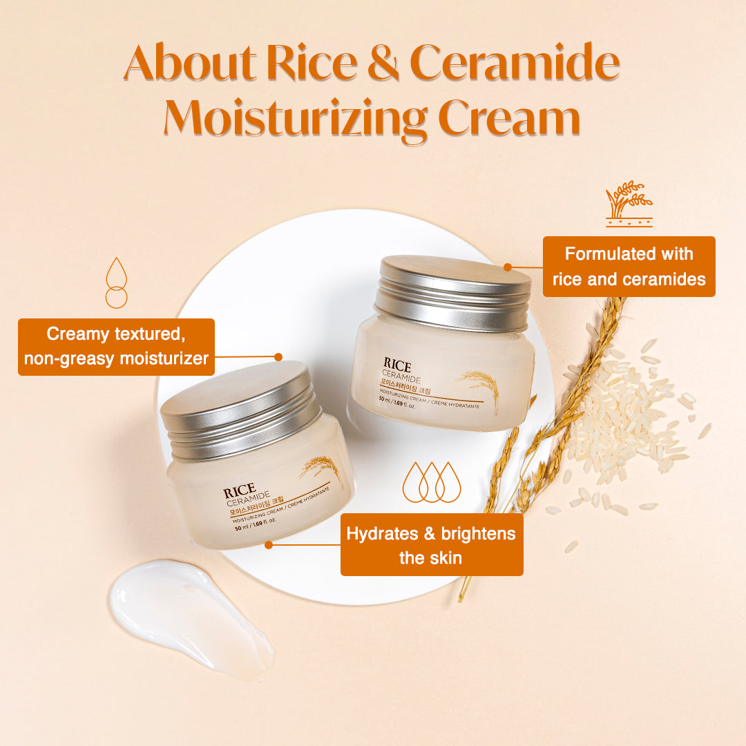 Rice & Ceramide Moisturizing Cream