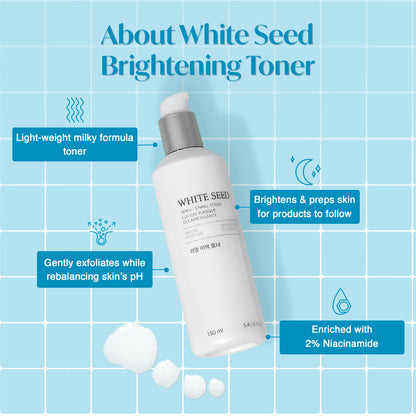 White Seed Brightening Toner 145ml