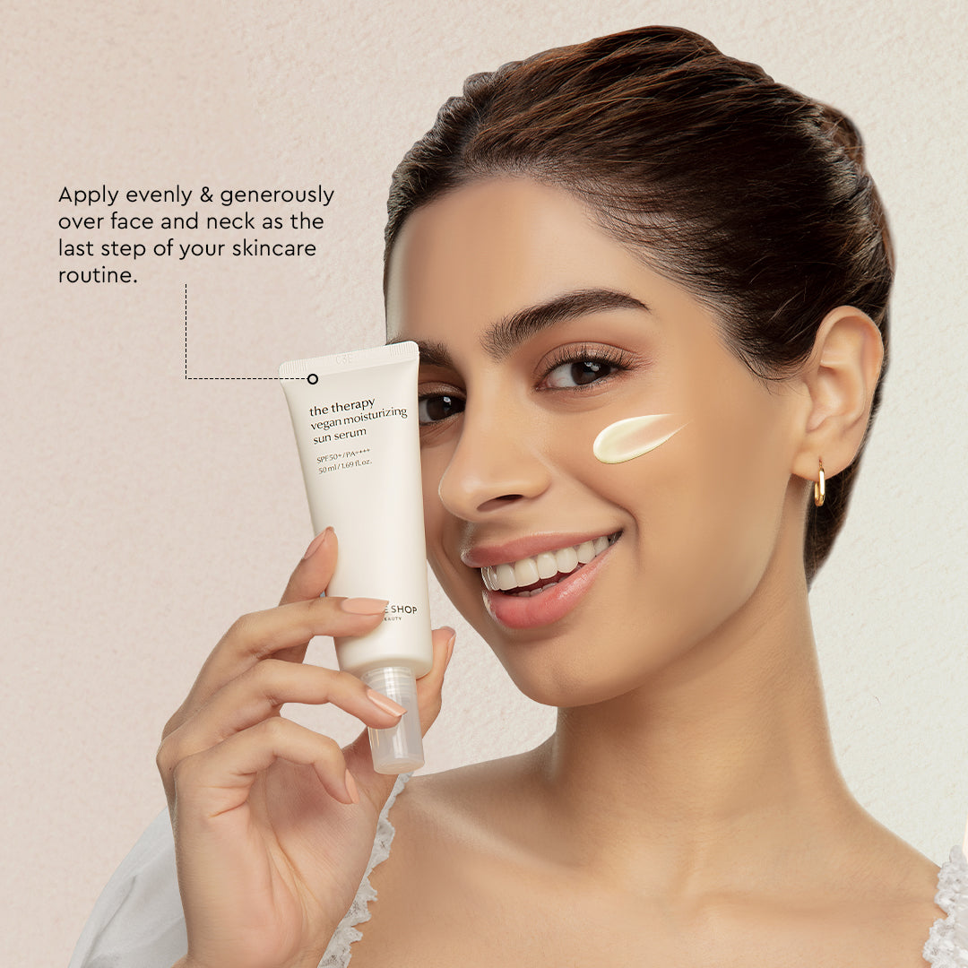 The Therapy Vegan Moisturizing Sun Serum 20ml