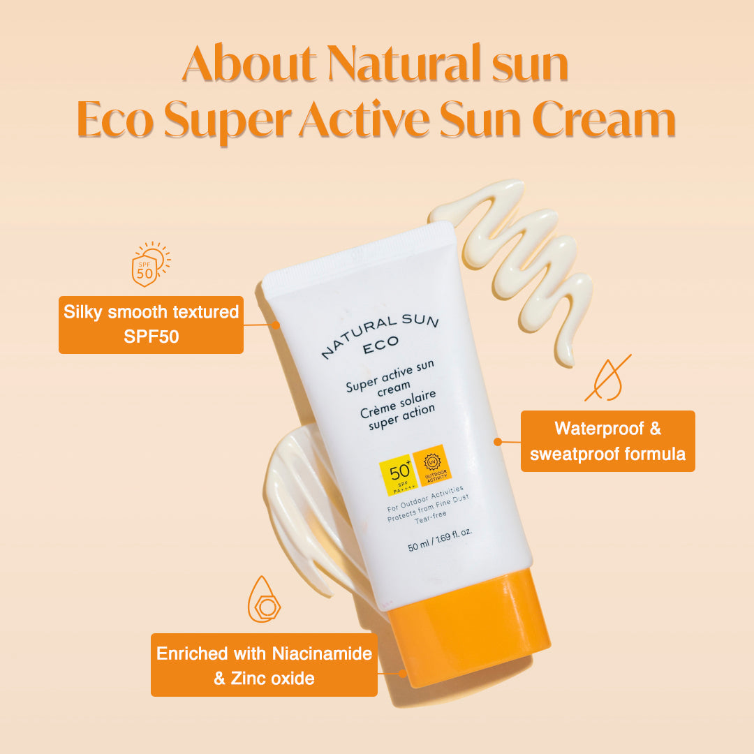 Naturalsun Eco Super Active Sun Cream(50ml)