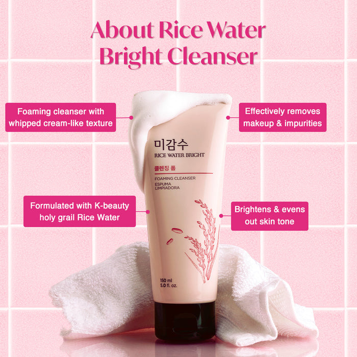 Rice Water Bright Cleansing Foam 150 ml