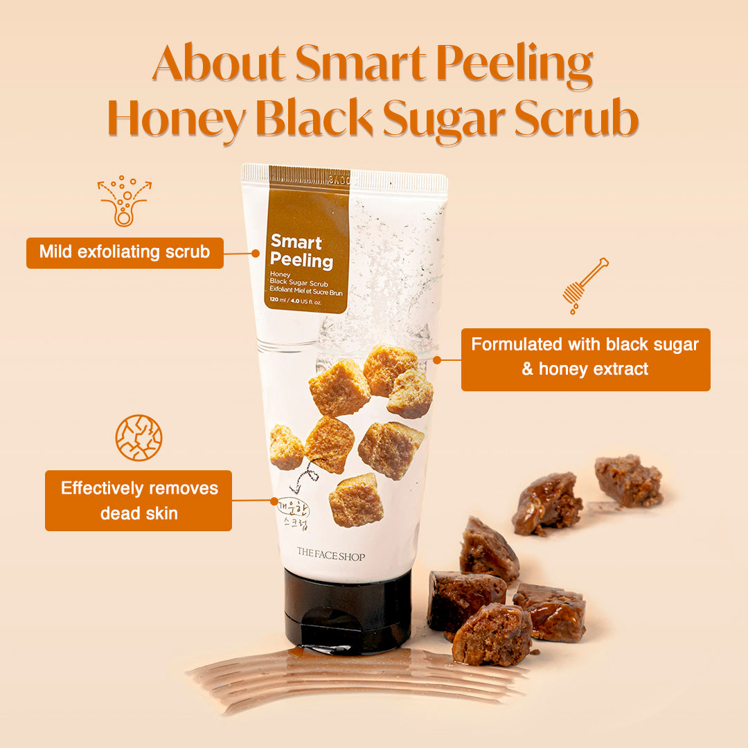 Smart Peeling Honey Black Sugar Scrub 120ml