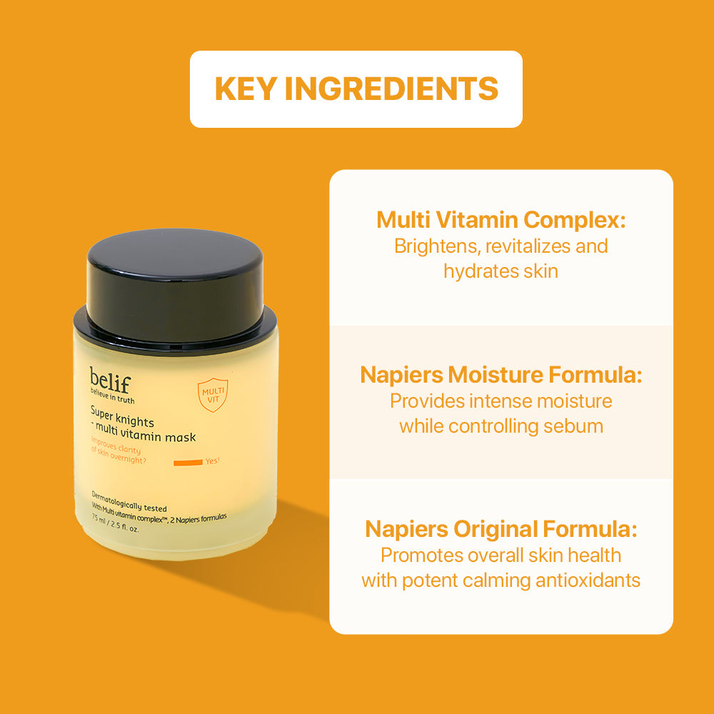 belif Super knights - multi vitamin sleeping mask 75ml