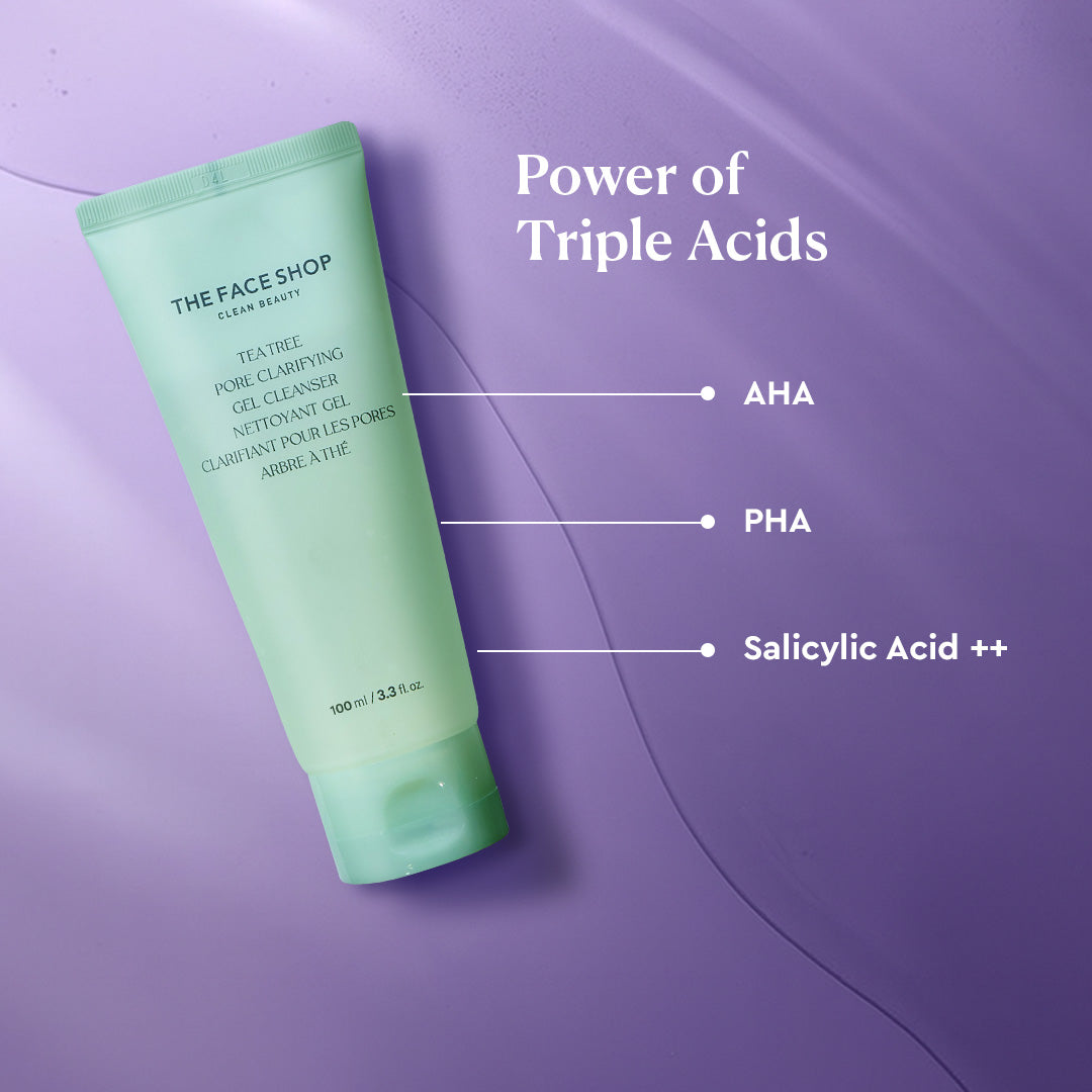Tea Tree Pore Clarifying Gel Cleanser 100ml