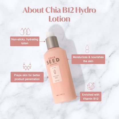 Chia B12 Hydro Lotion 145ml