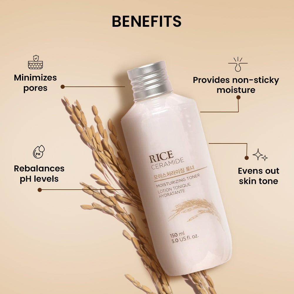 Rice & Ceramide Moisturizing Toner 150ml