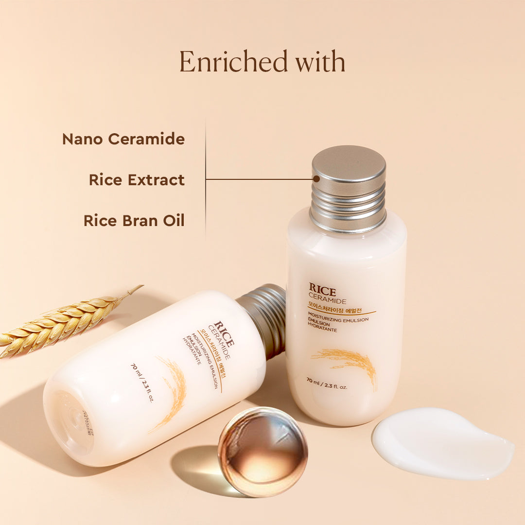 Ceramide &amp; Rice Moisturizing Emulsion 70ml