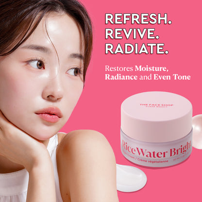 The Face Shop Rice Water Bright Vegan Cream (50ml)