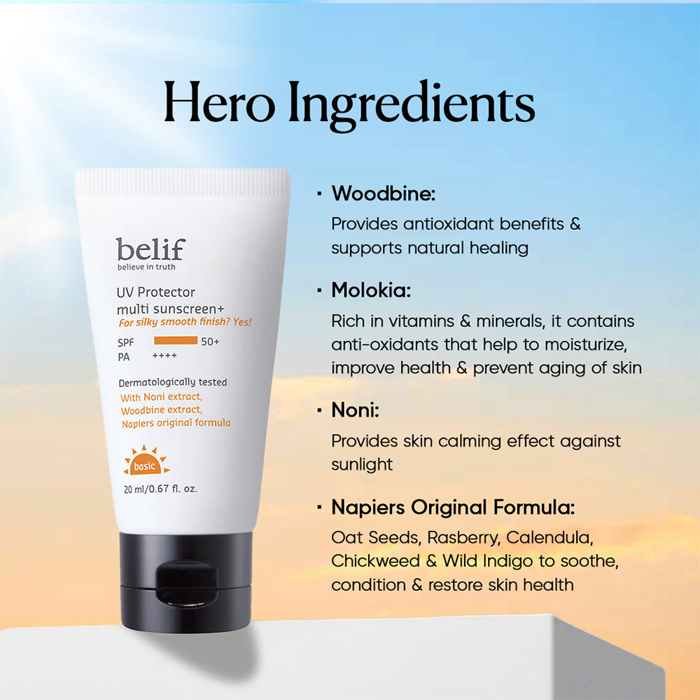UV Protector Tinted Sunscreen SPF 50+ PA++++  (20ml)